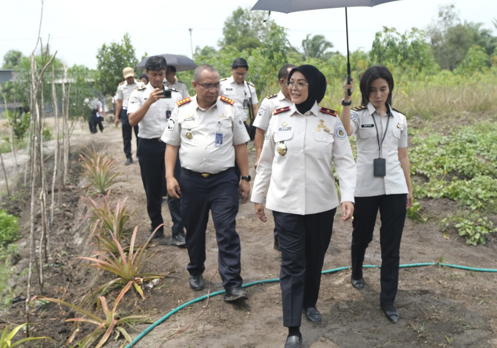 Kakanwil Ditjenpas Babel Cek SAE Lapas Sungailiat, Dorong Optimalisasi Lahan untuk Pembinaan dan Ketahanan Pangan